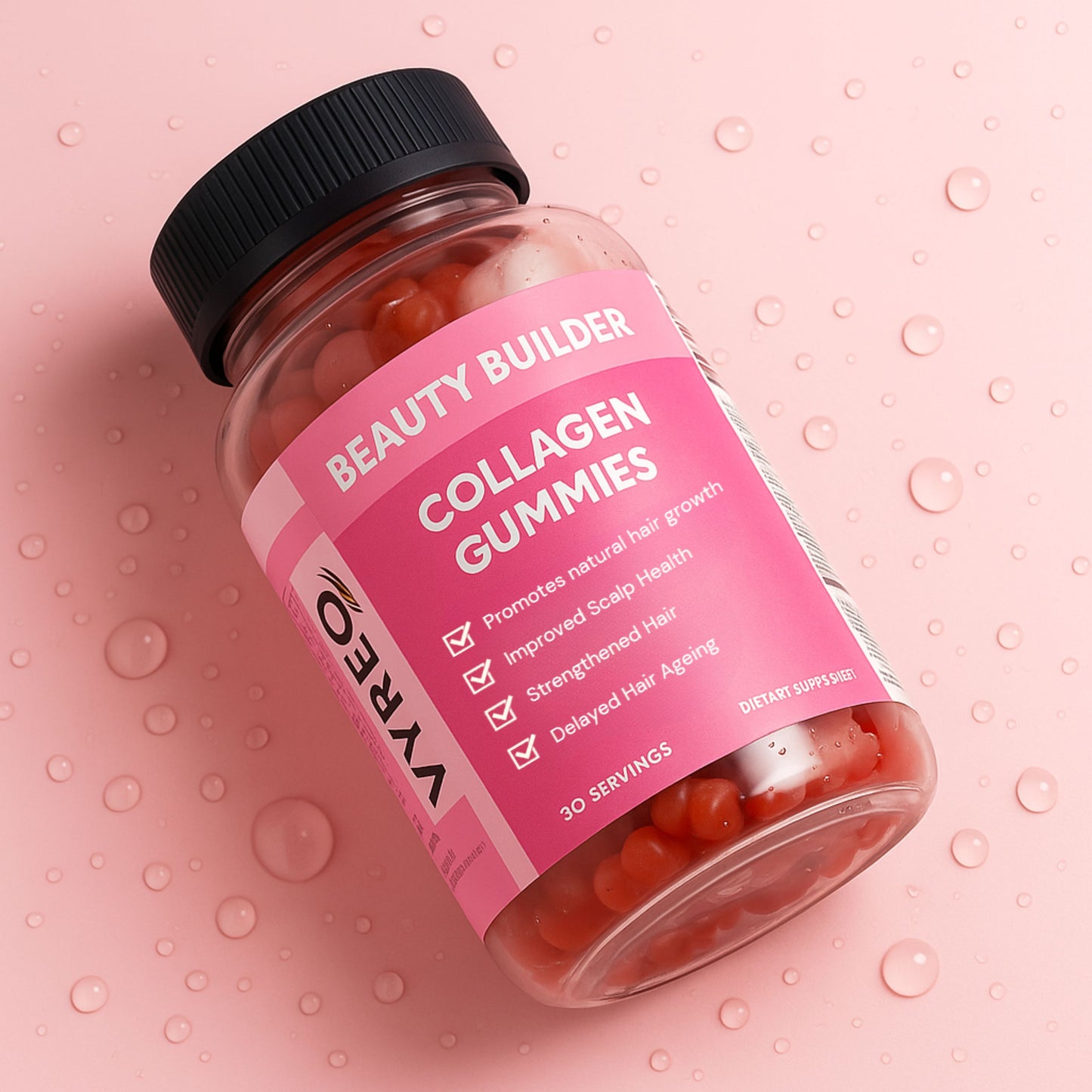 Beauty Builder Collagen Gummies For Hair